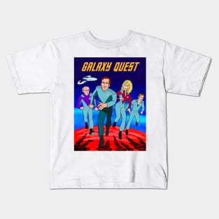 Galaxy Trek Poster Kids T-Shirt